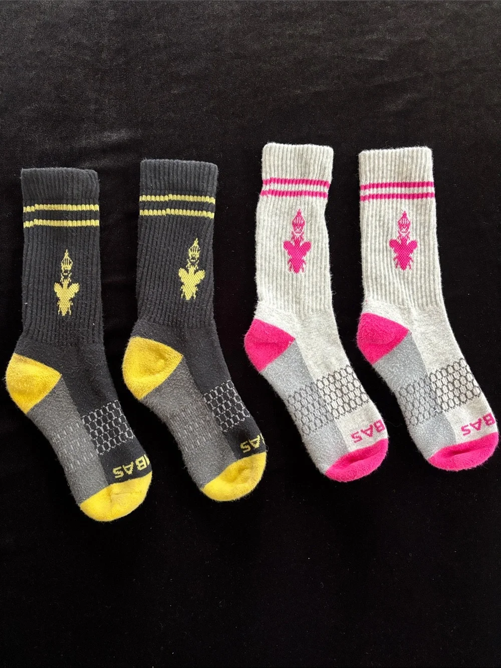 2 Pair of Bombas Performance Crew Socks